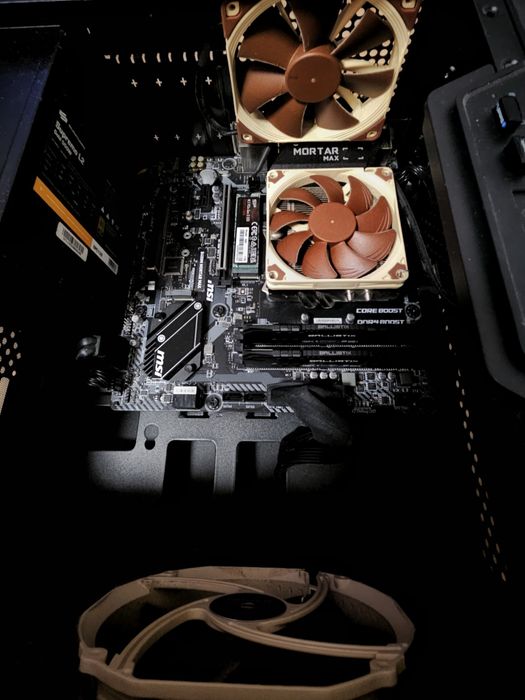 Komputer stacjonarny – Ryzen 5 3400G / 16 GB RAM / SSD / Noctua / MSI