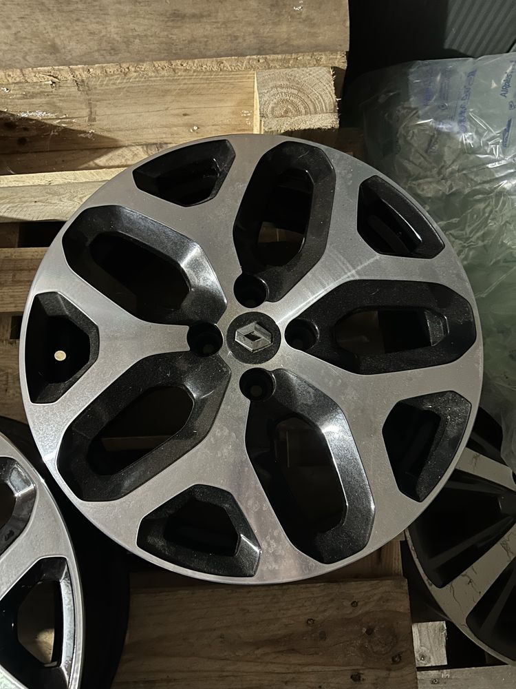 Conjunto de jantes 17 renault clio/captur