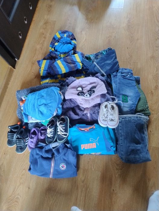 Paka ubrań chłopięcych rozm 98/104