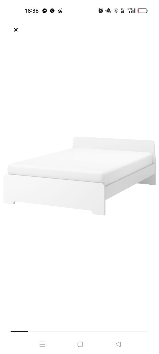 Łóżko Ikea komplet