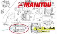 Wałek pompy jazdy HLSU MANITOU MRT2150, MHT950, MRT1850, MVT665, MLT