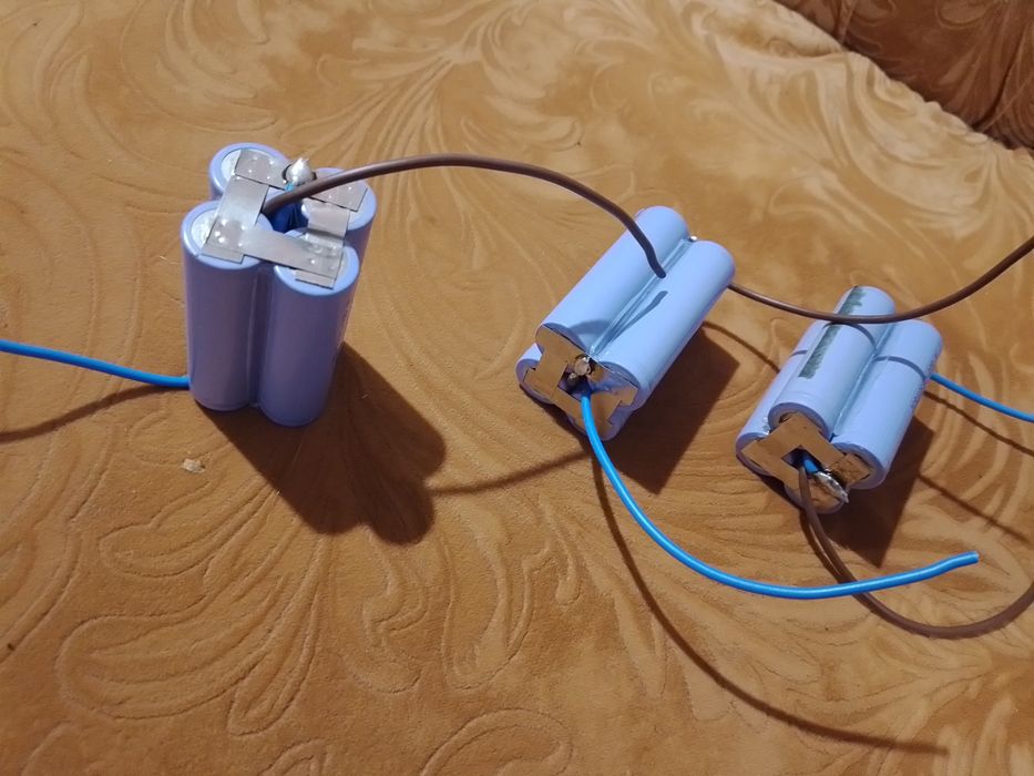 Збірка 1s 4p акумуляторна 18650