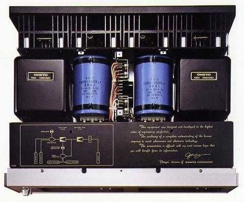 Hi-End Vintage Audio; Onkyo M-955NII + P-855NII + T-466 NII,