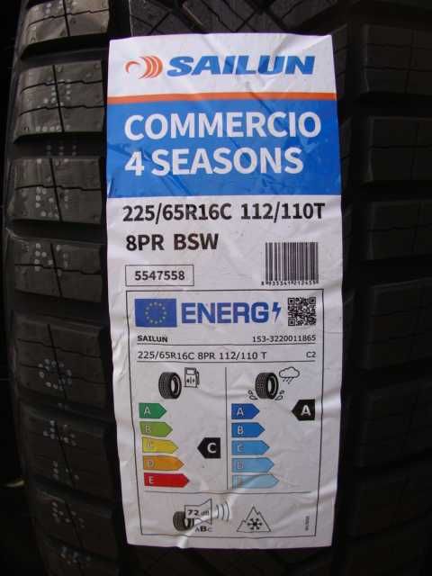 NOWE 225/65 R16C Sailun Commercio 4 seasons