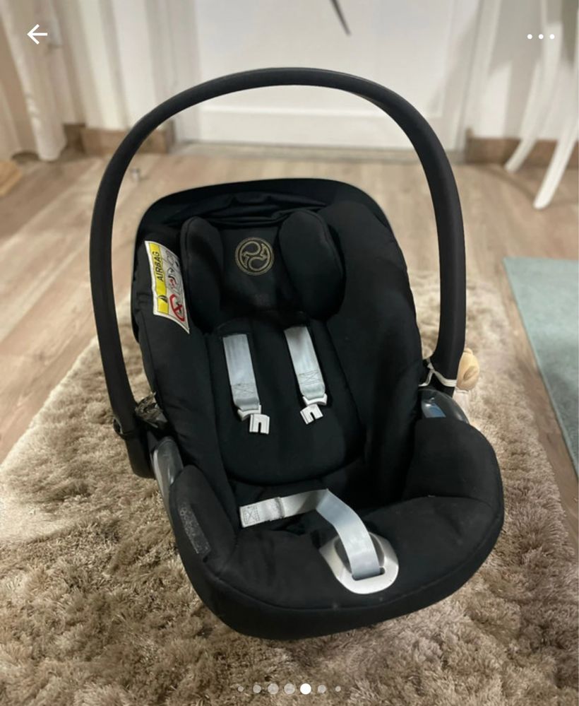 Trio Cybex (carrinho + alcofa + babycook)