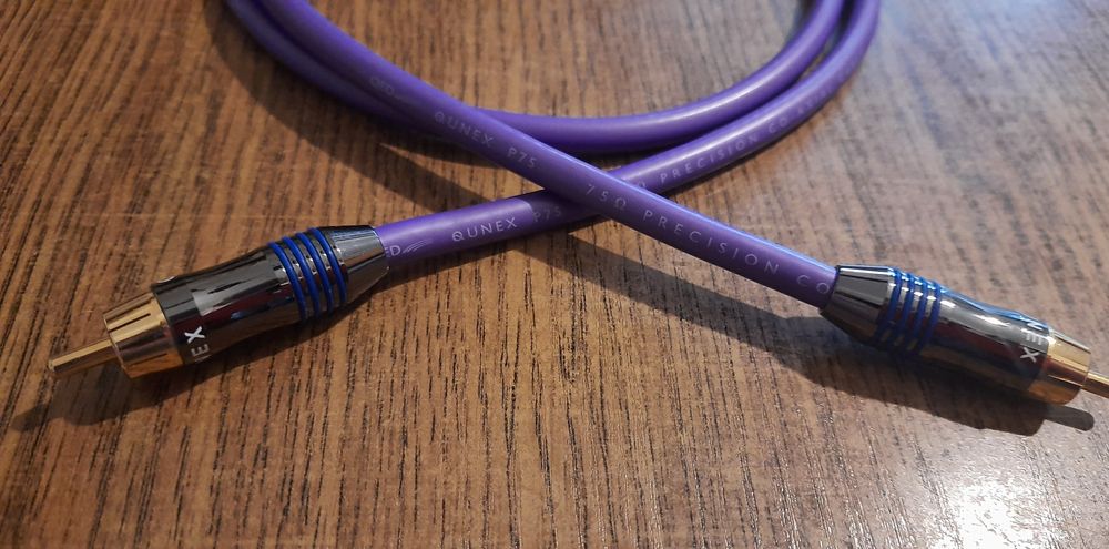 Qed Qunex P75 цифровой коаксиальный кабель б/у