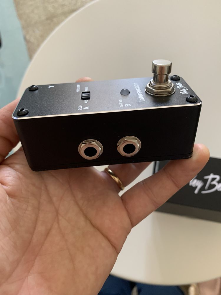 Pedal intersection A B