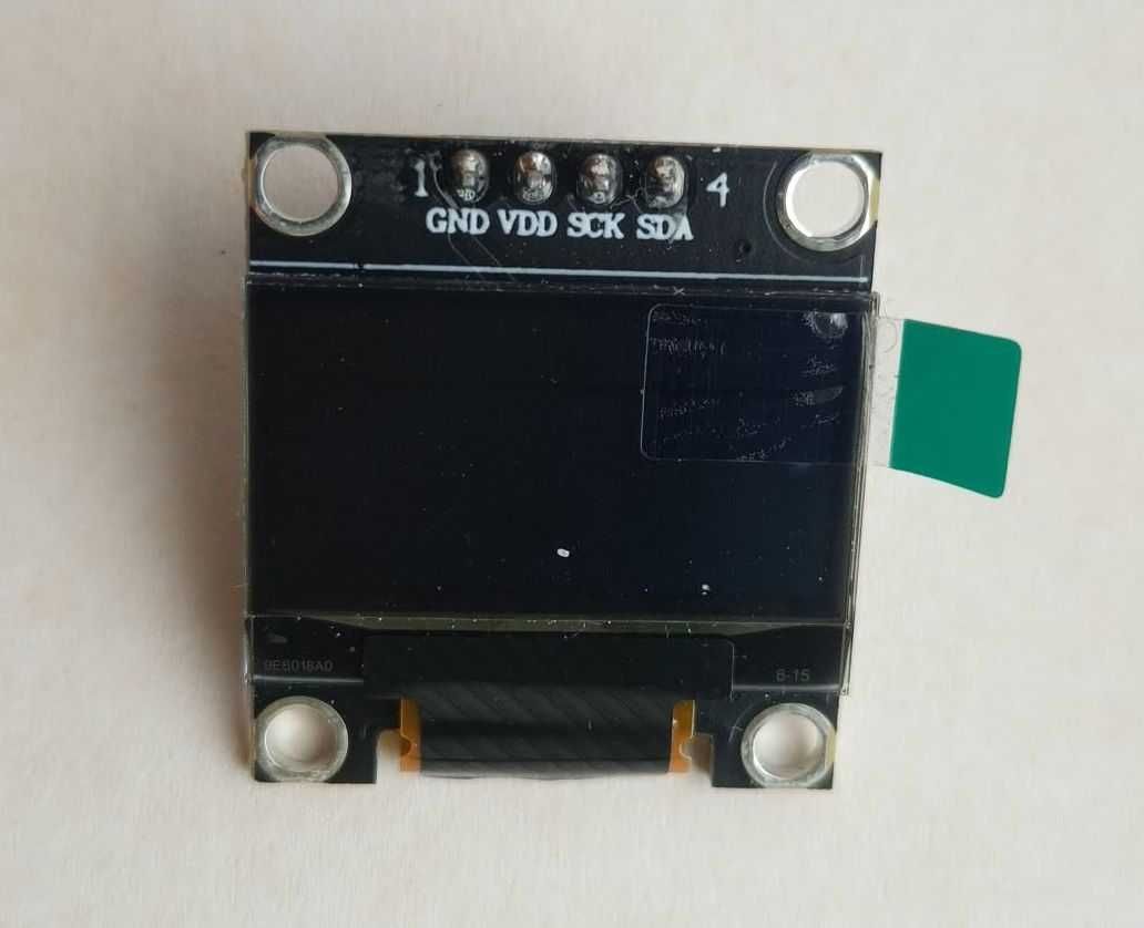 Arduino STM32 дисплей OLED 0.96" монохромный 128 х 64 I2C шина SSD1306