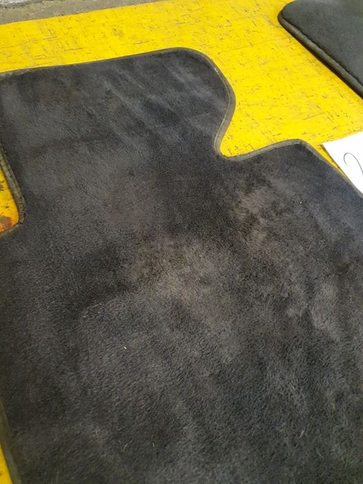 BMW E39 Czarne Dywaniki Wycieraczki Oryginał BMW Welur 21 Części BMA