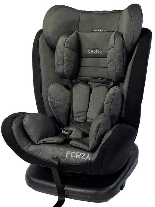 Fotelik FORZA BLACK 0-36 kg z ISOFIX, obrotowy wysyłka