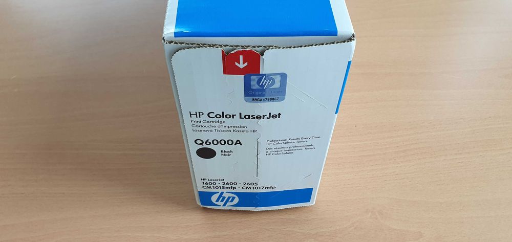 Toner HP Laserjet 124A (Q6000A) Preto (NOVOS)