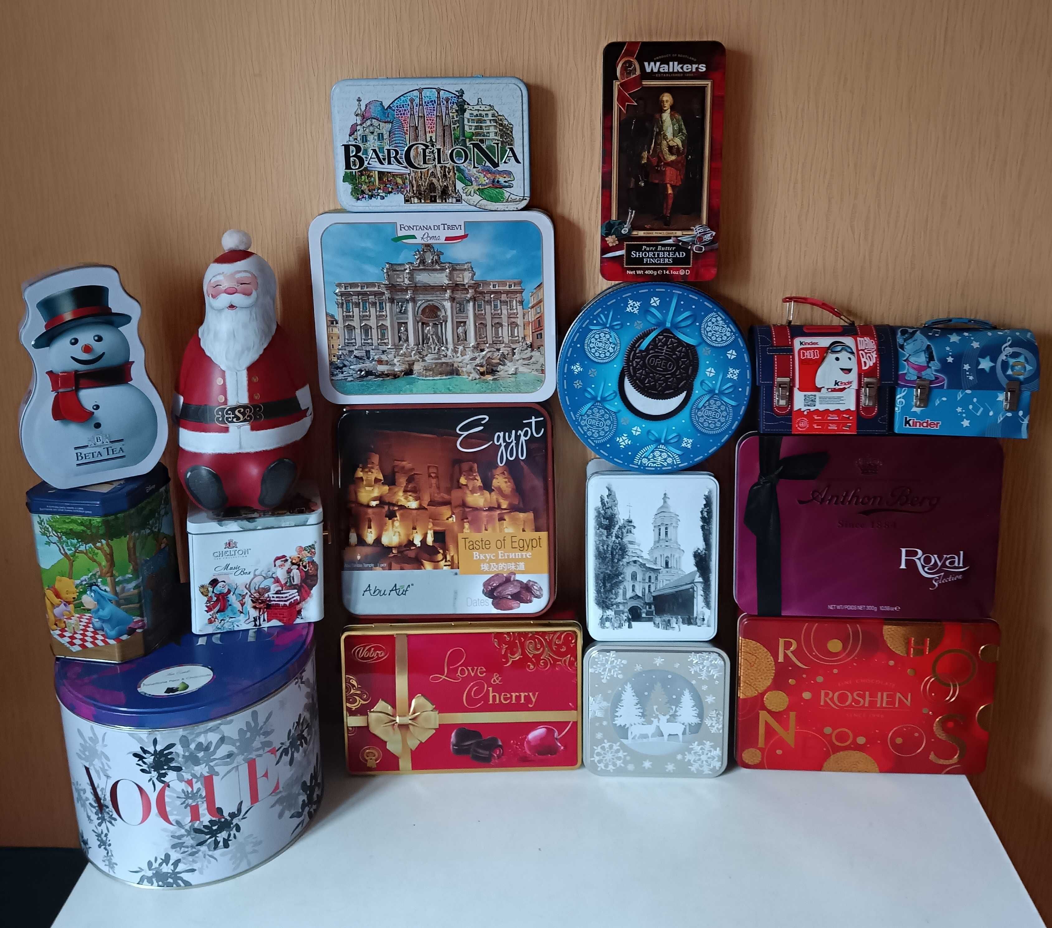 Коробка жестяная