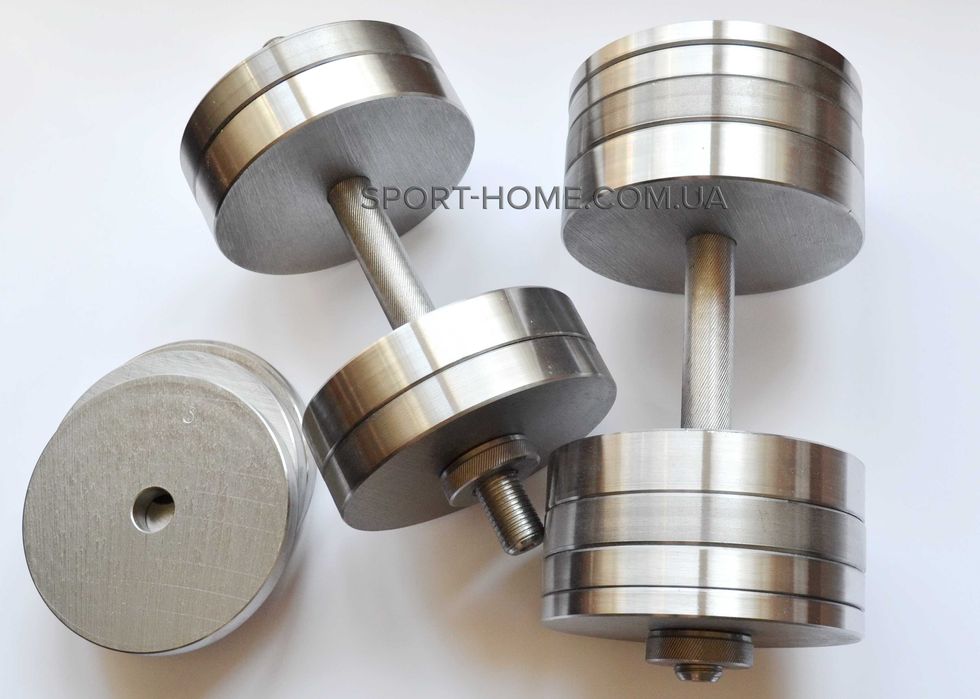 Гантелі сталеві 2 по 14 кг, 15, 20 кг, 30, 40, 50, 70 кг. Гантели 25