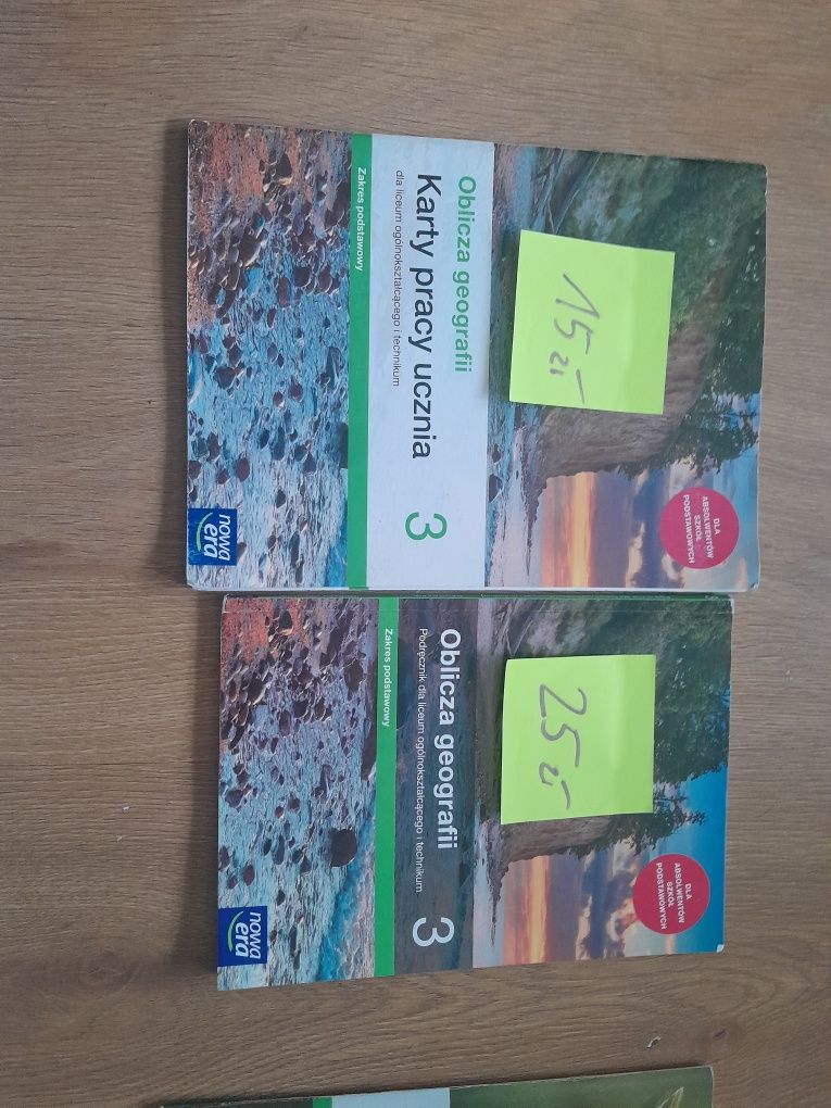 Podręczniki klasa 3 i 4
