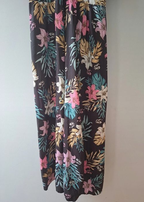 Vestido comprido florido