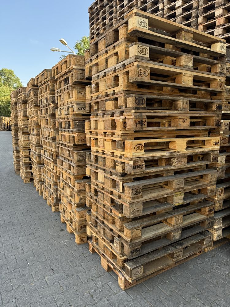 Palety Euro-Epal 1200x800 , magazynowane, bez uszkodzeń