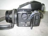 Médio Formato Bronica Zenza ETR SI  Lente 50m 2.8