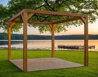 Pergola drewniana / zadaszenie tarasu