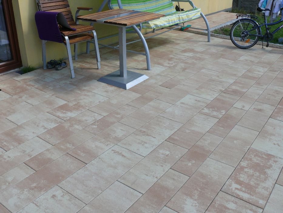 Kostka brukowa chodnikowa DEKORACYJNA APRILIA GŁADKA