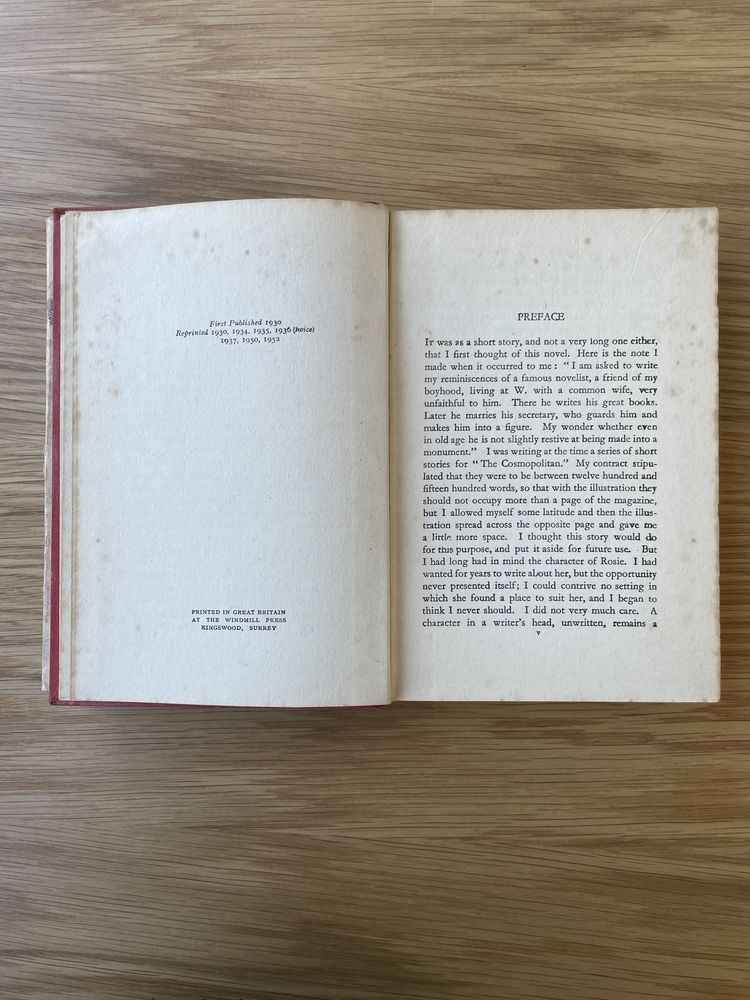 Cakes and Ale - William Somerset Maugham