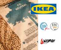 Pellet drzewny IKEA Certyfikat gwarancja drewno opał DOWÓZ pelet