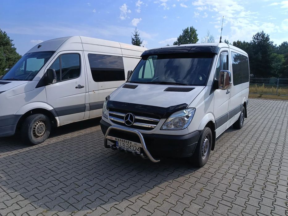 Mercedes-Benz Sprinter 2.7 CDI 9 osób klima hak 3 tony  Crafter brygadowy 7 osób klima hak 3.5 tony sprinter 9 osób klima hak