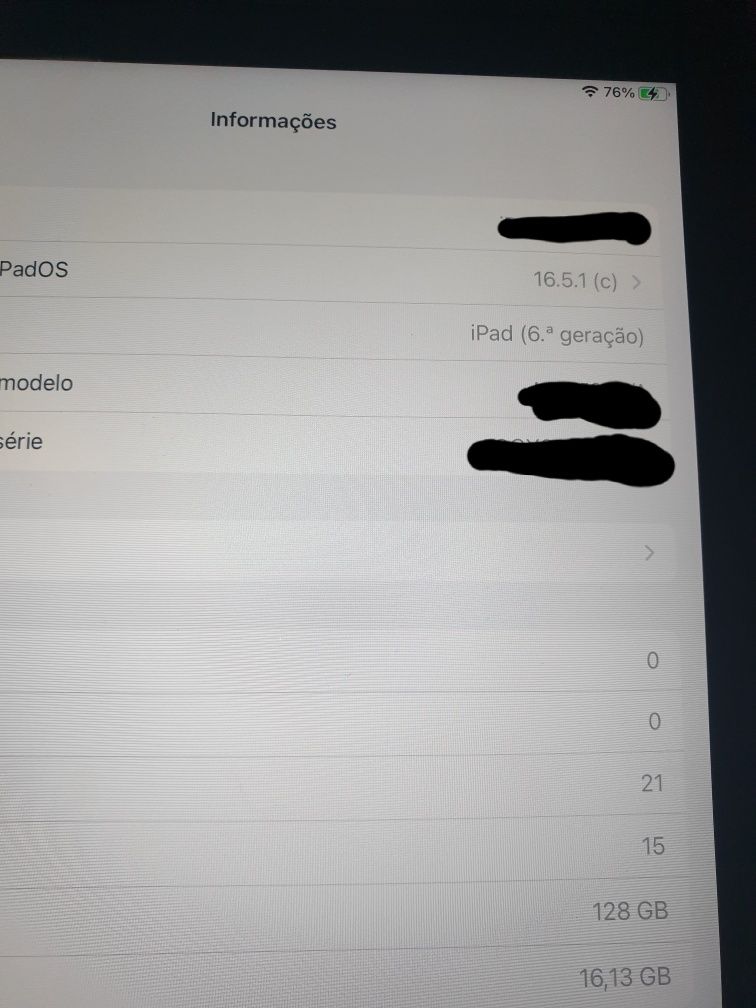 Ipad 9 (6°gen) 128gb