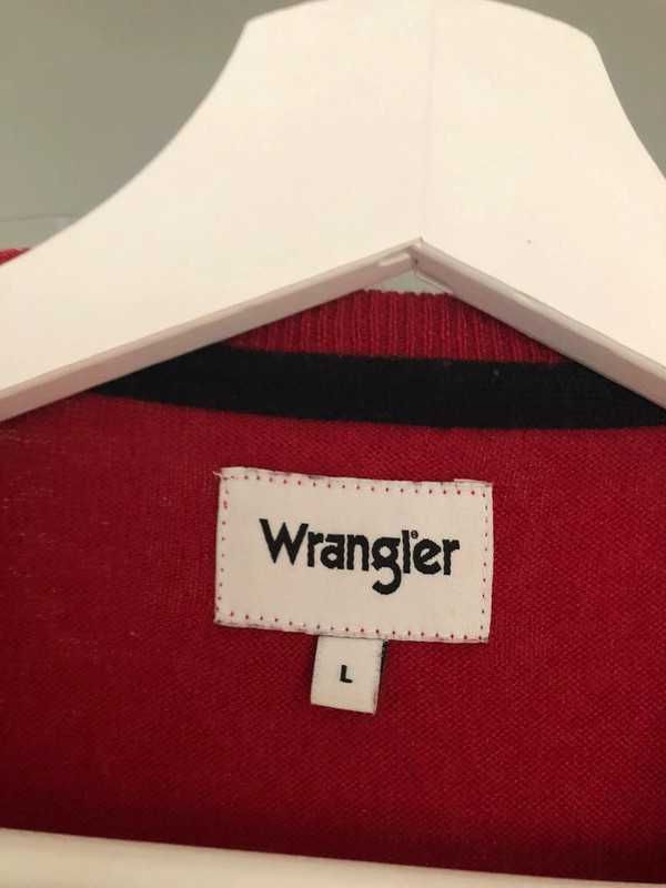 Wrangler męski sweterek L idealny!