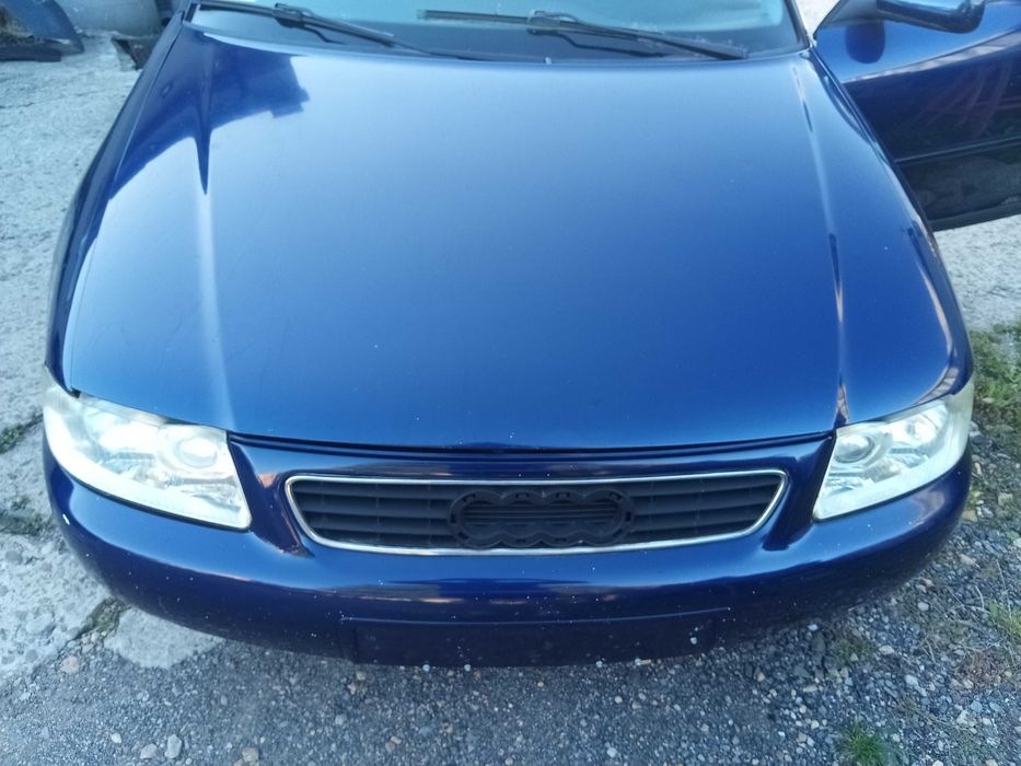 AUDI A3 8l przód przedni zderzak kpl lz5k przed lift niebieski