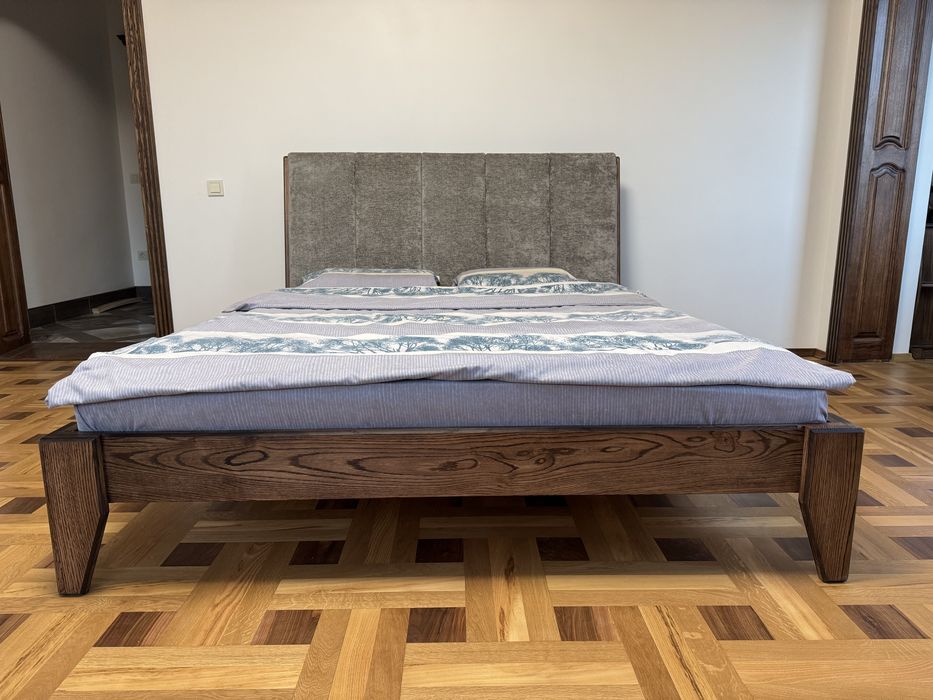 Двохспальне ліжко, ліжко з масиву, ліжко лофт