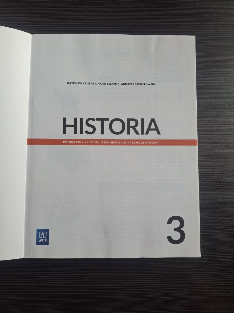 Podręcznik historia 3 nowa edycja, WSiP