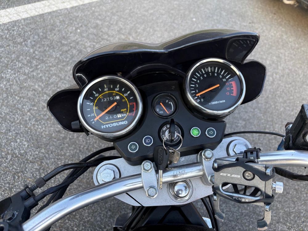Motocykl Hyosung 250/125 kat.A1