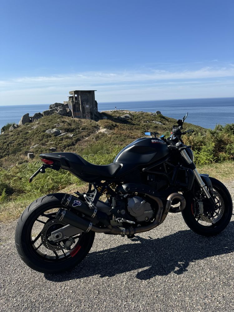 Suporte matricula ducati monster 797 - 821 - 1200