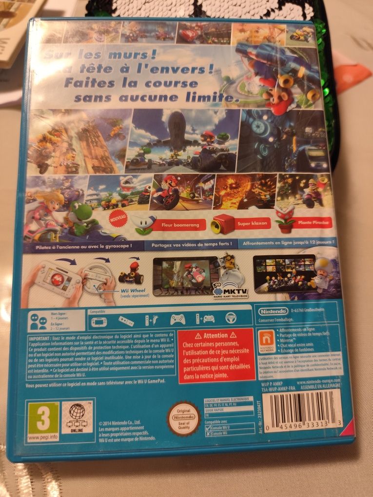 Gra Mariokart 8 na Wii U stan bardzo dobry