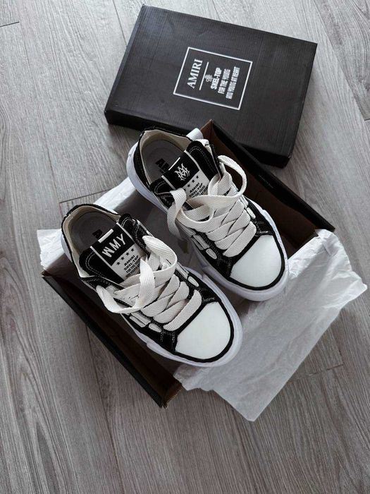 Кросівки AMIRI MMY Bones x Maison MIHARA YASUHIRO Black premium