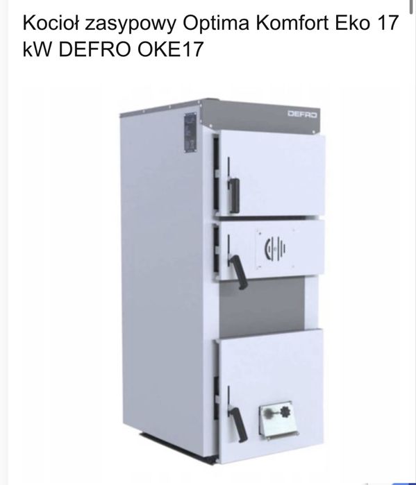 Kocioł DEFRO Optima komfort eko 17kw