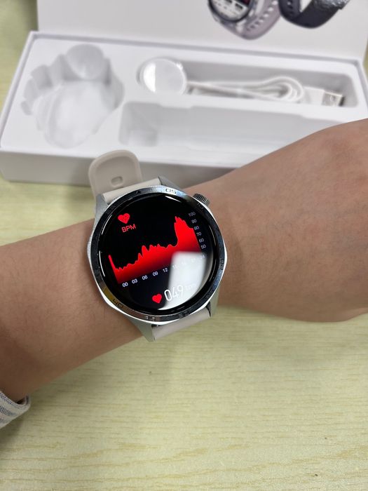 Smartwatch GT5 Pro Srebrny