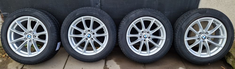 Oryginalne  Koła BMW  5x112 R17 z  oponami zimowymii i czujnikami TMPS