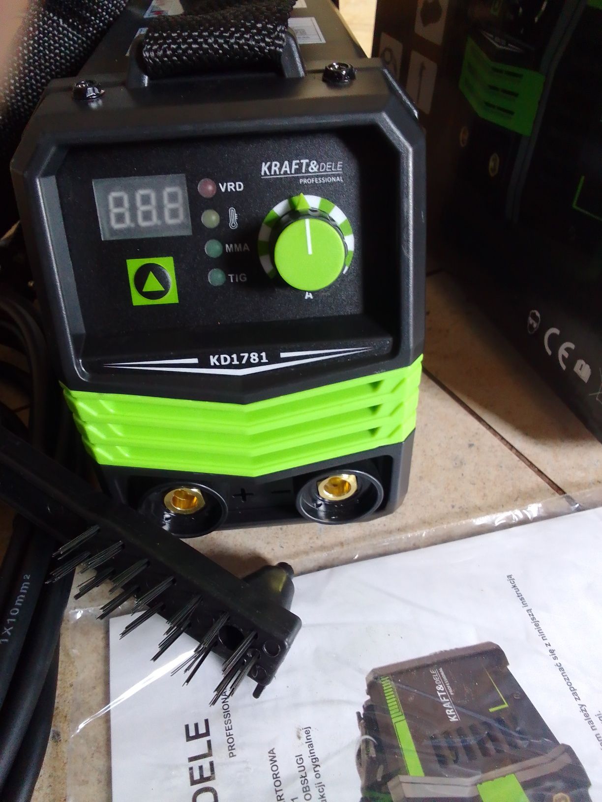 Spawarka inwertorowa kraft-dele 330 KD1781 MMA, TIG.