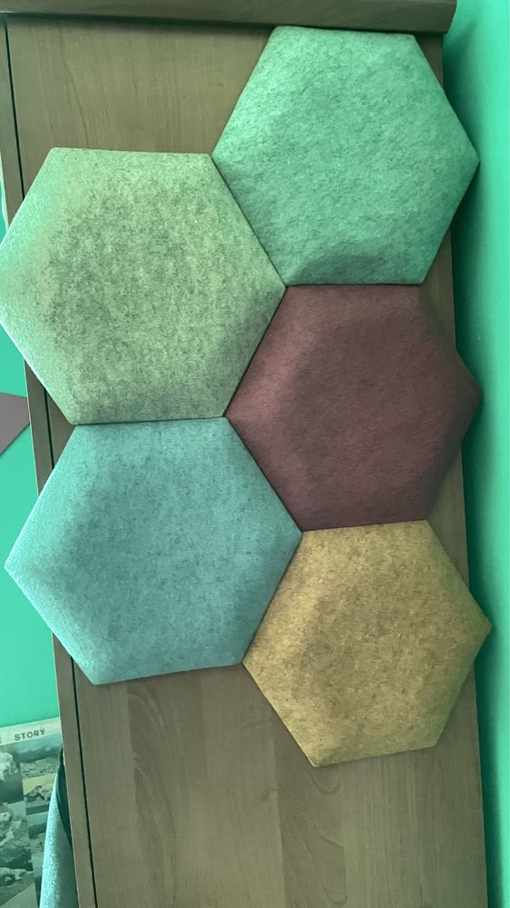 Panele Tapicerowane Hexagon