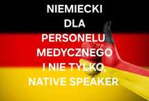 Język niemiecki, personel medyczny, native speaker, online