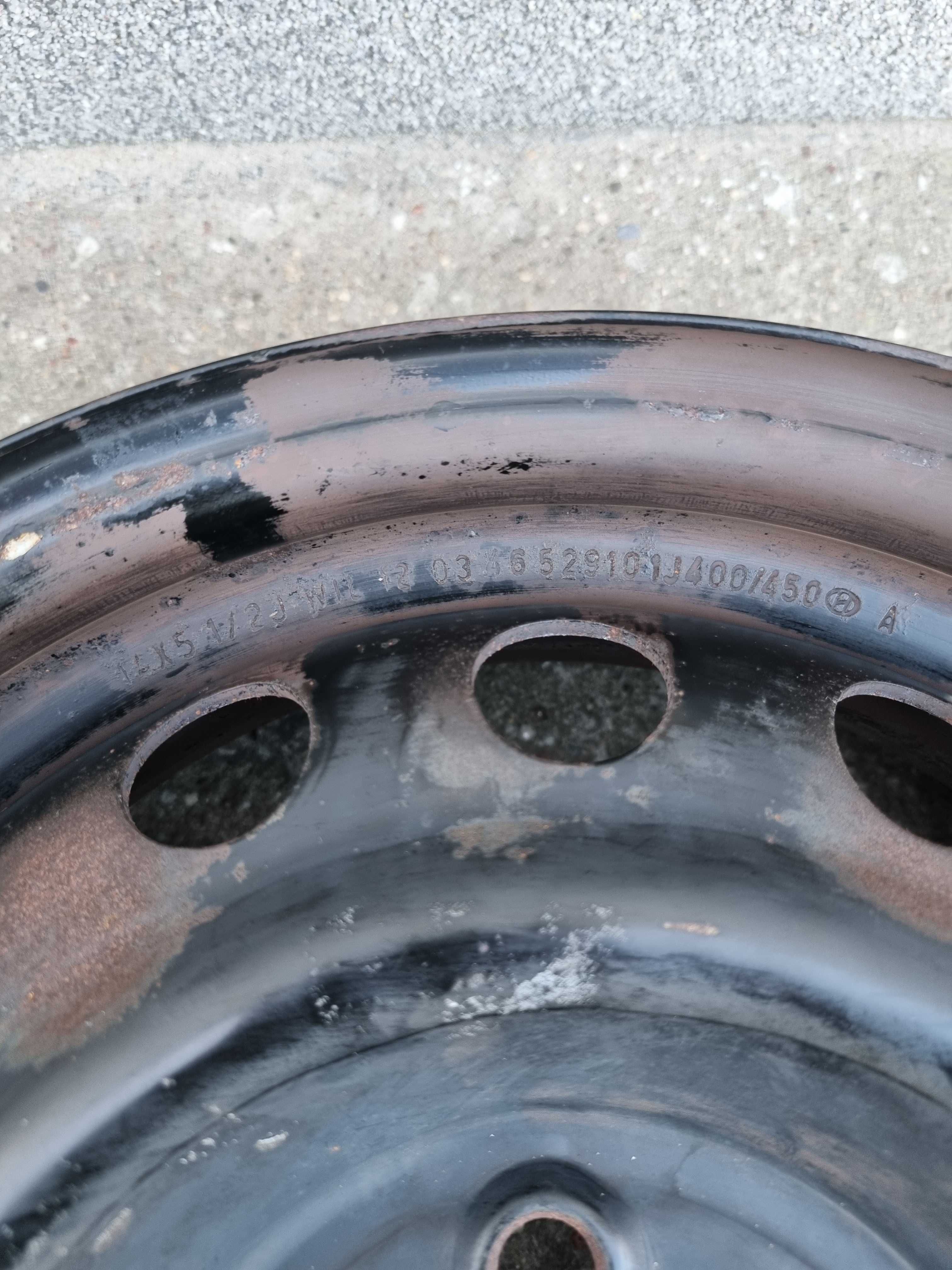 FELGA STALOWA 4x100 R14" 5,5Jx14 ET46 HYUNDAI i10 i20 KIA Picanto F133