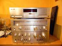 Wieża Pioneer SA-8500 Dual Mono Tuner GST-1000 CD Pioneer PD-S702 TOP