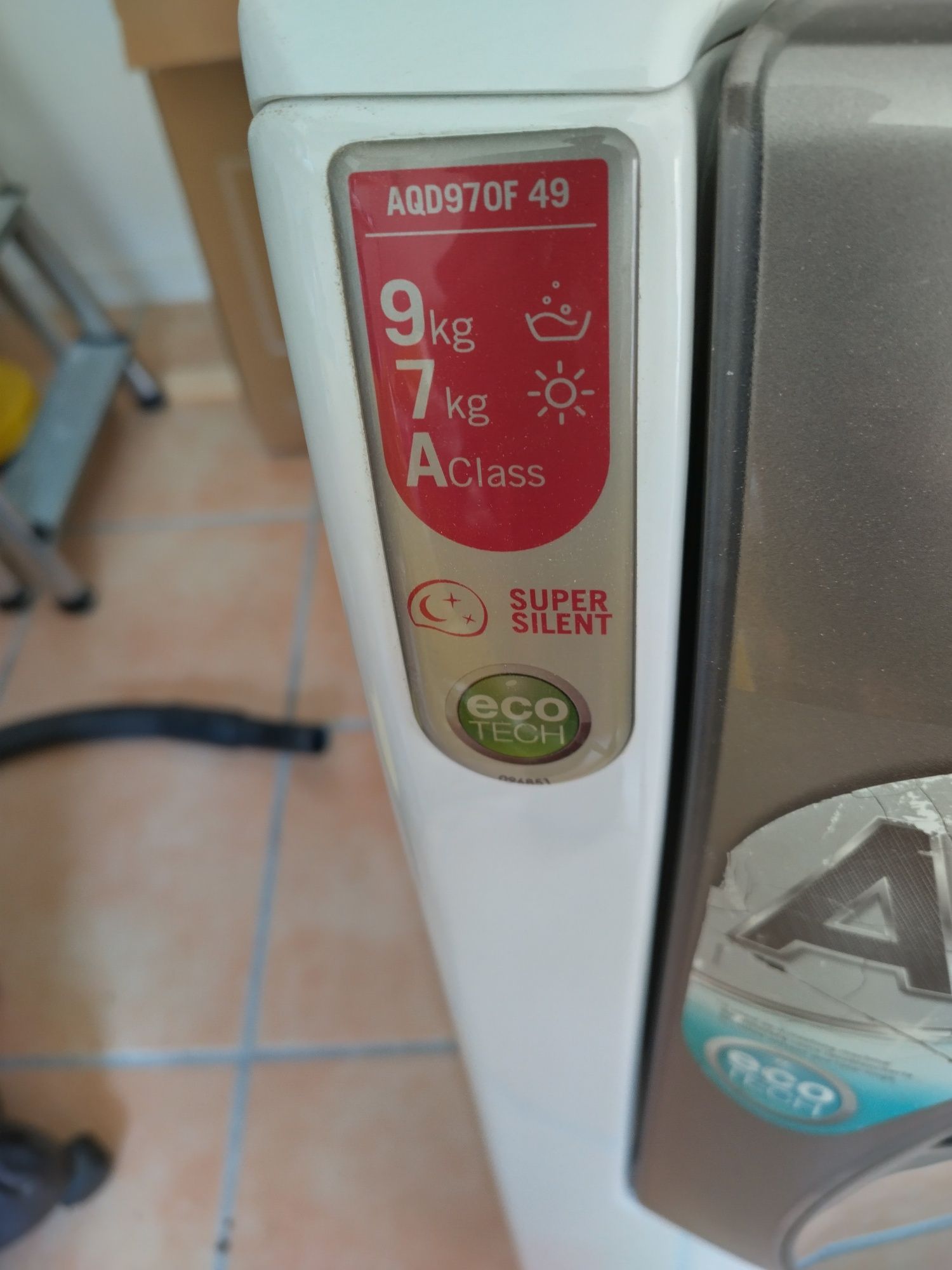 Máquina de Lavar e Secar