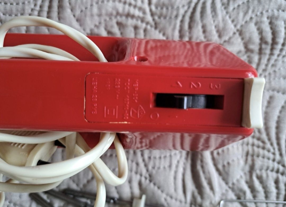Vintage 2 robot kuchenny ubijak mikser z młynkiem PRL zabytek mieszadł