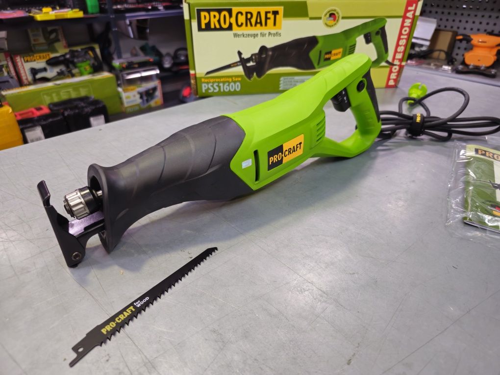 Сабельная пила ProCraft PSS1600 Пропил 105мм Гарантия 36мес