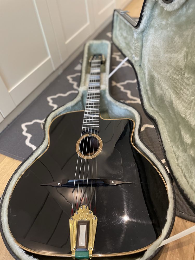 Gitara gypsy jazz Dell Arte USA Hommage by John Kinnard Big Tone VOD