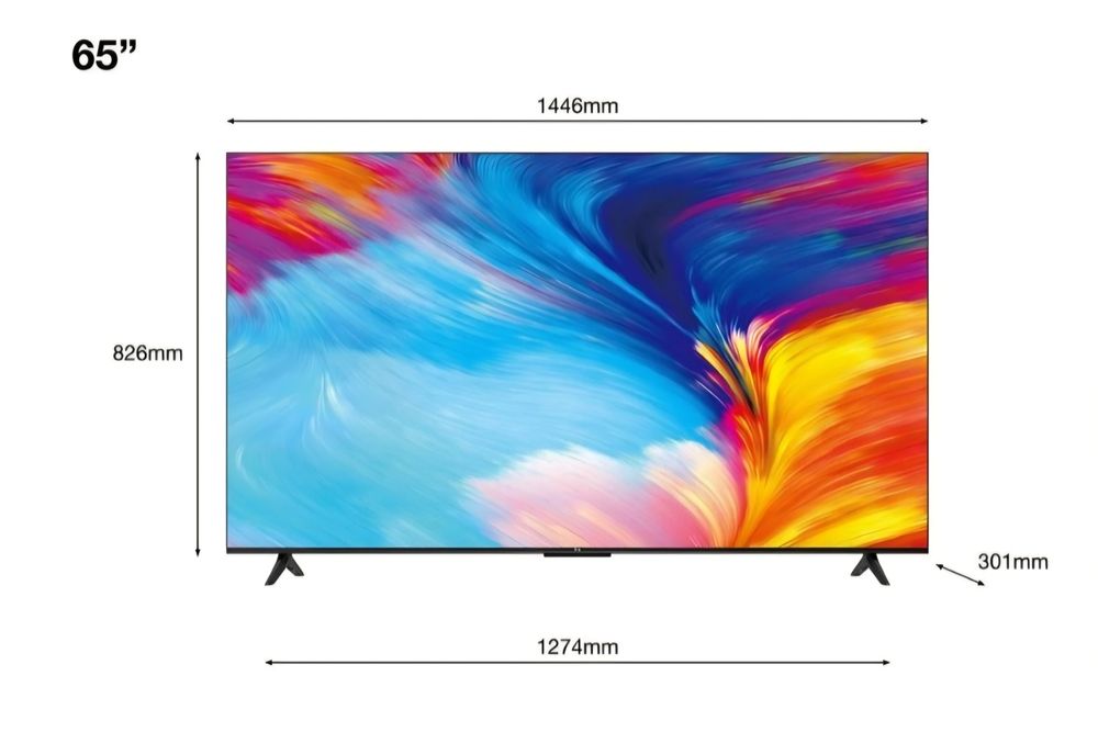 Jak Nowy TCL 65cali 4K UHD Google TV