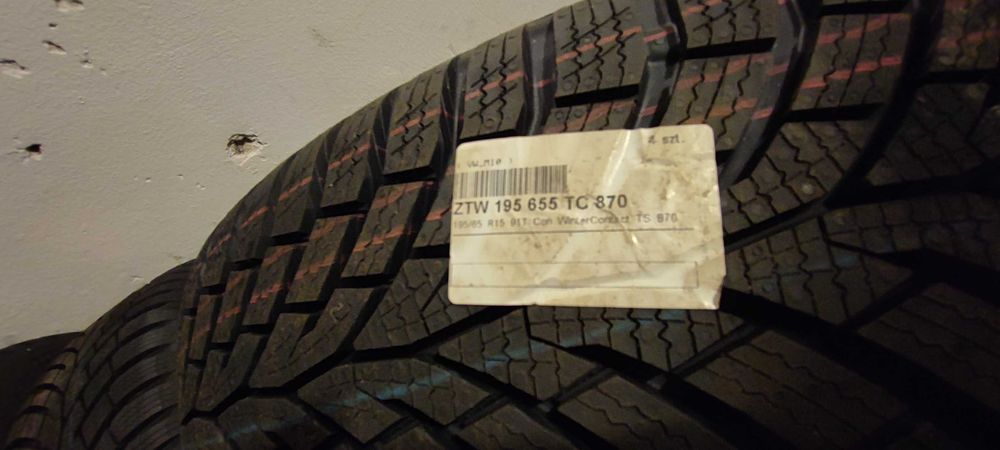 Koła zimowe 2023r. Fiat Punto Bravo 195/65/15 nowe Continental ts 870