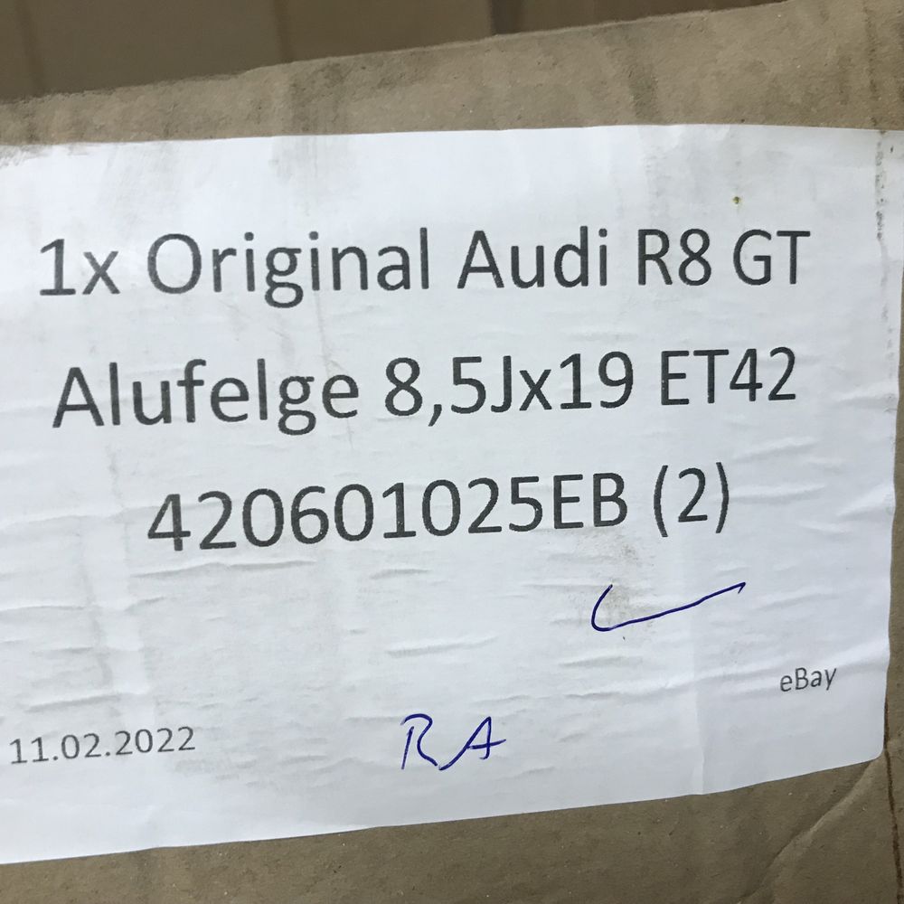 Alufelga R8 GT  5 x112 8,5 J X 19 ET 42